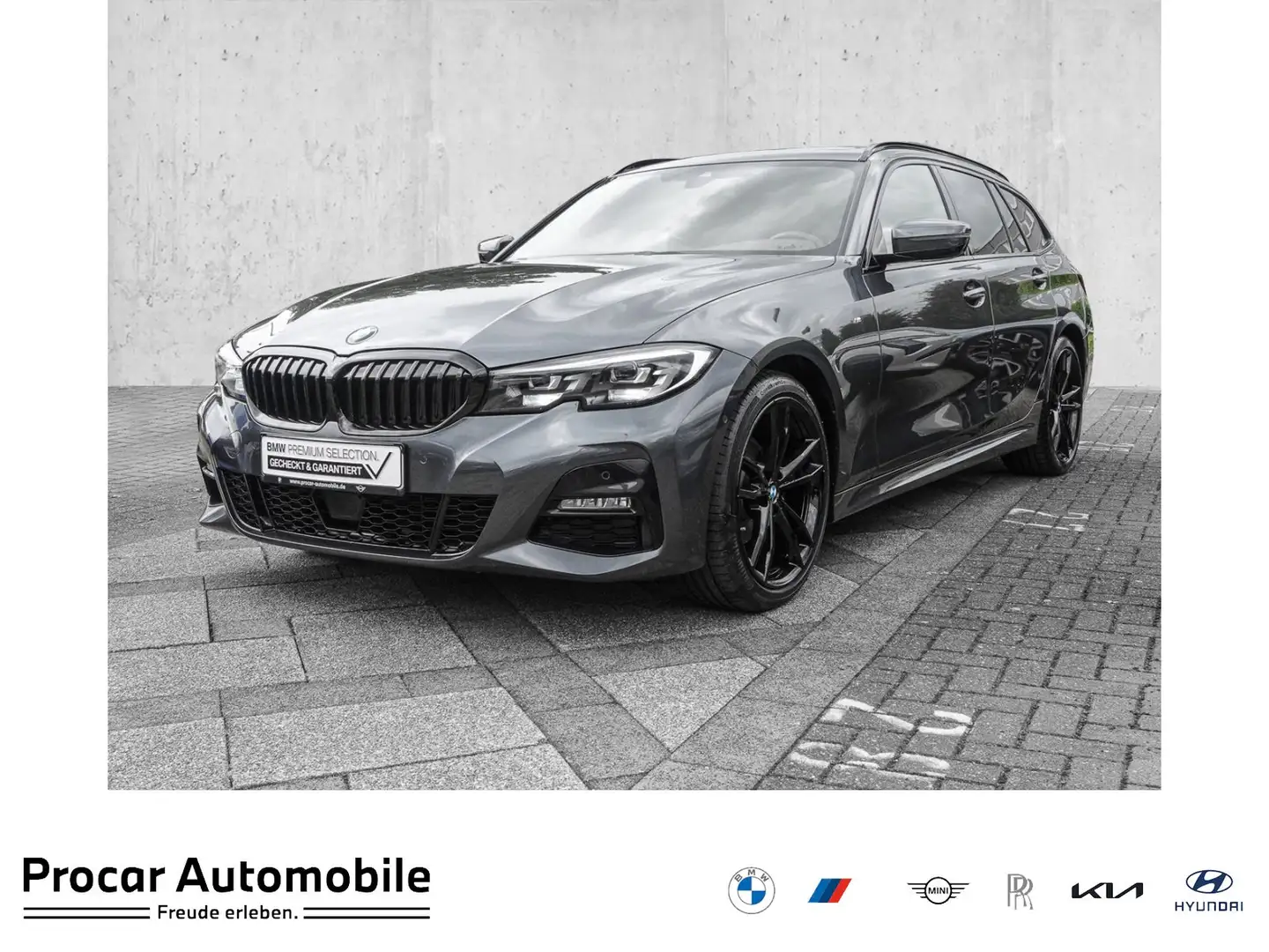 BMW 320 d xDrive MSPORT+PANO+STOP&GO+LCPROF+SHADOW-LINE+ Gris - 1