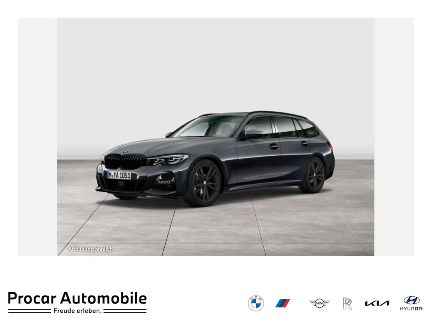 BMW 320 d xDrive MSPORt+PANO+STOP&GO+LCPROF+SHADOW-LINE+ Grau - 1