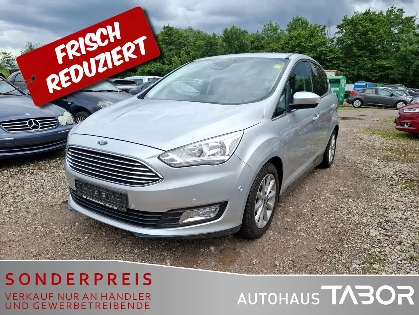 Ford C-Max 1.0 EcoB Titanium LM PDC SHZ LHZ HU 07/26 Silber - 1