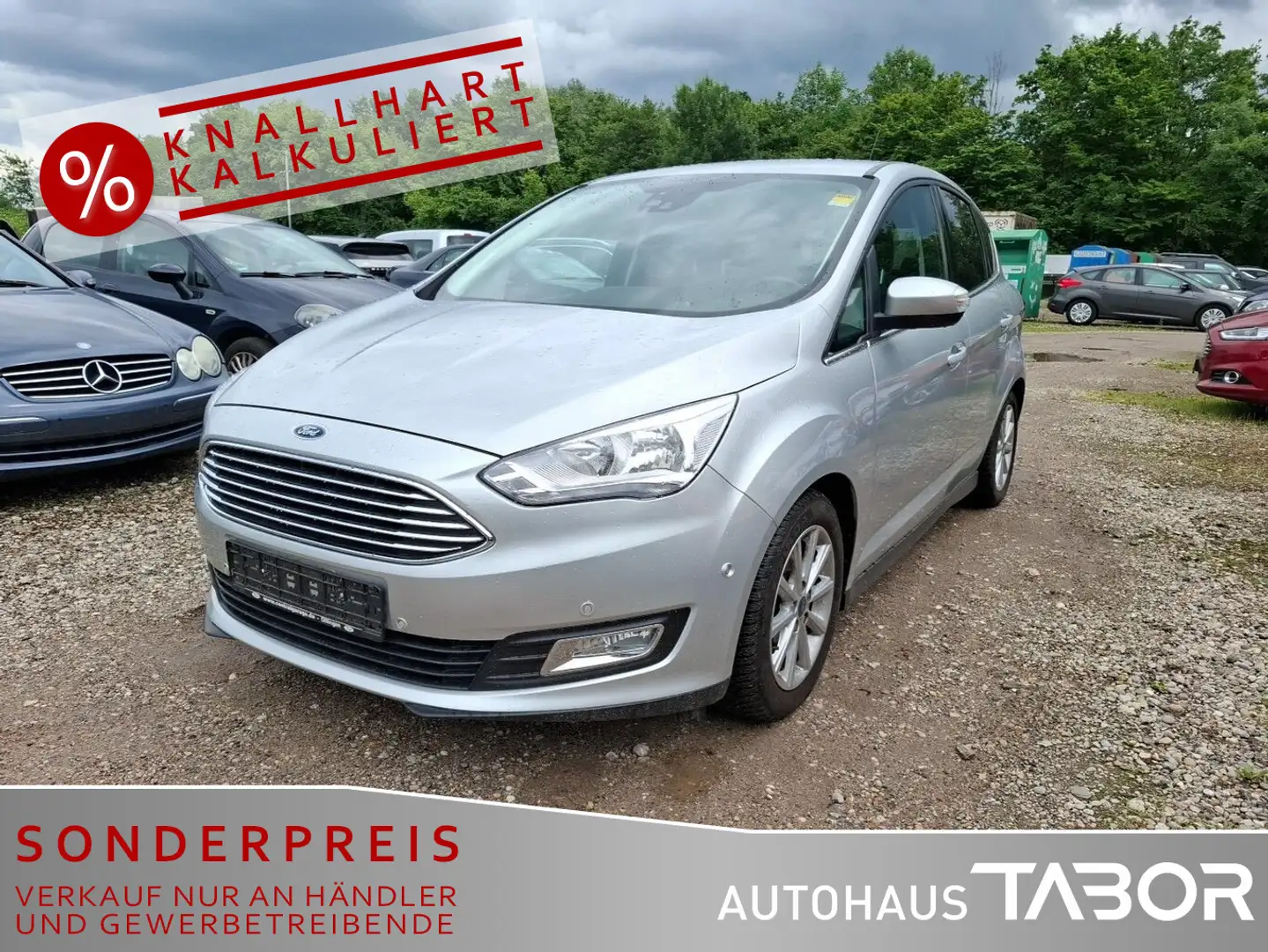 Ford C-Max 1.0 EcoB Titanium LM PDC SHZ LHZ HU 07/26 Silber - 2