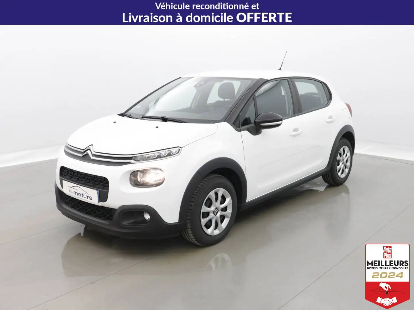 Citroen C3 PureTech 68 Feel Blanc - 1