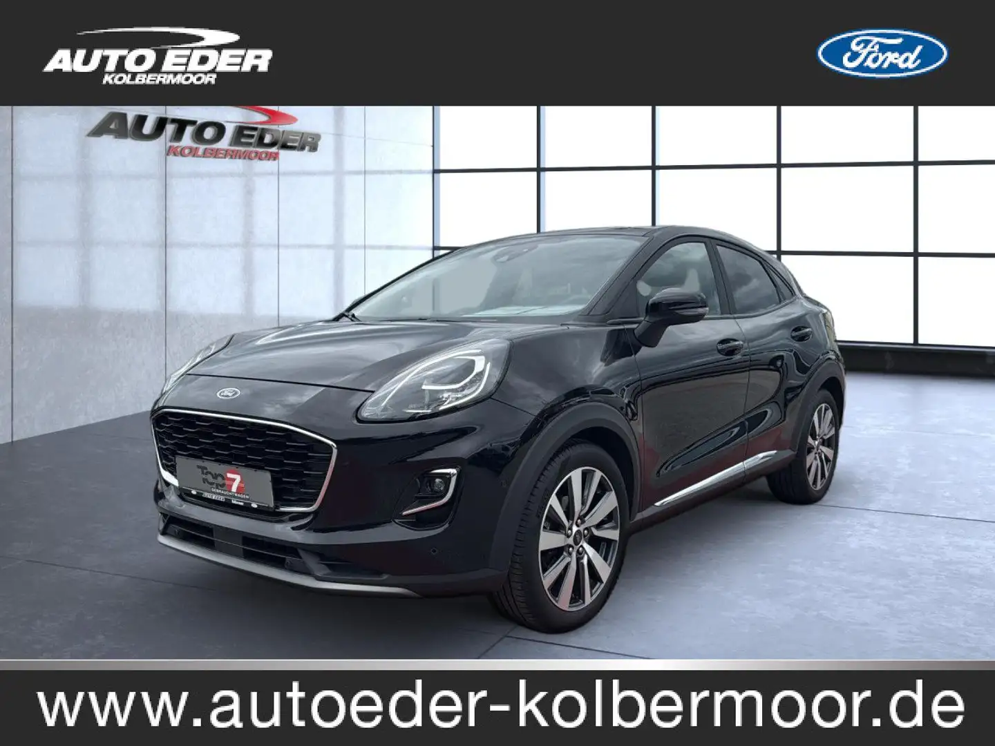 Ford Puma Titanium X Bluetooth Navi LED Klima Schwarz - 1