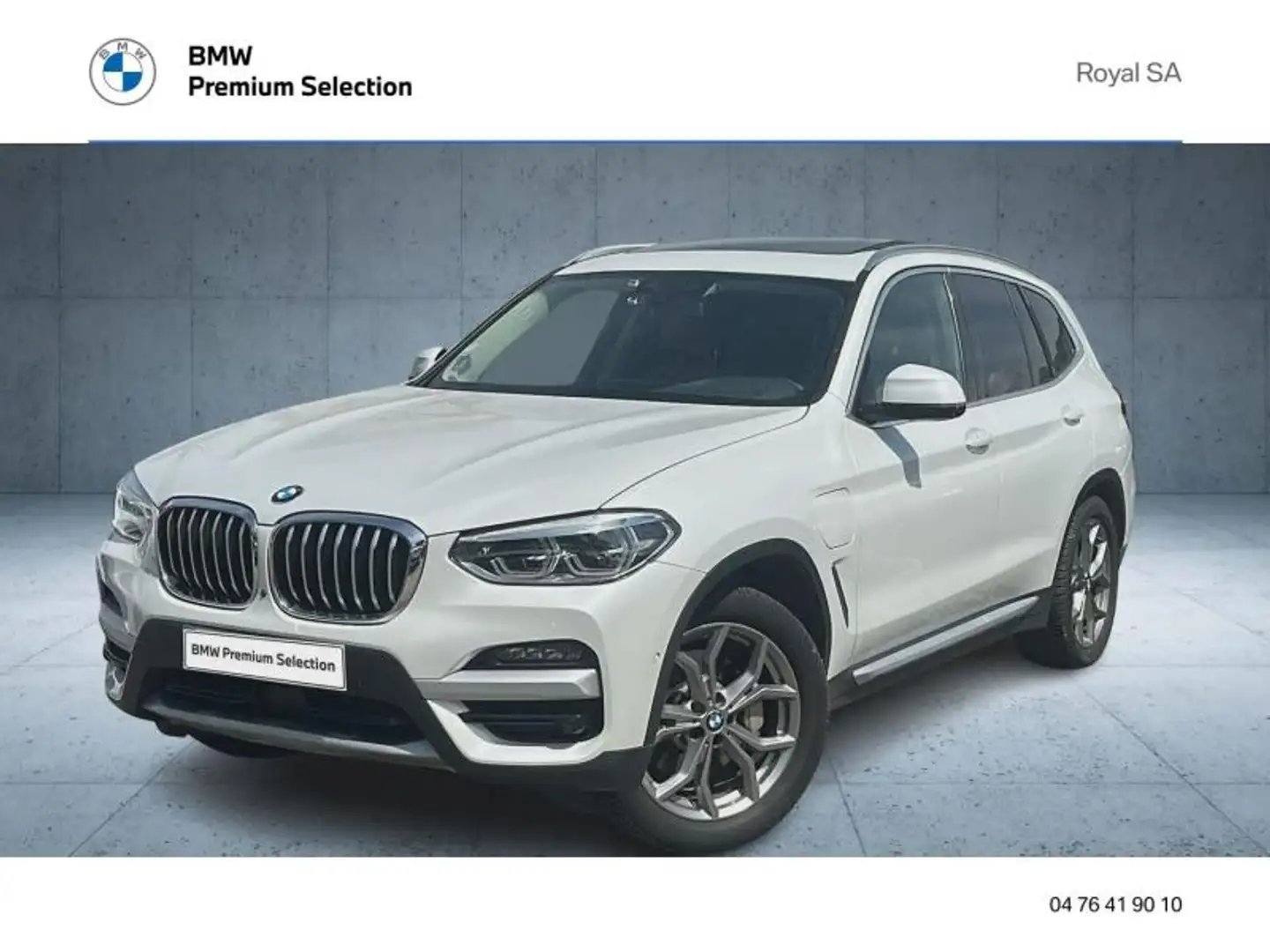 BMW X3 xDrive30eA 292ch xLine 10cv Blanc - 1