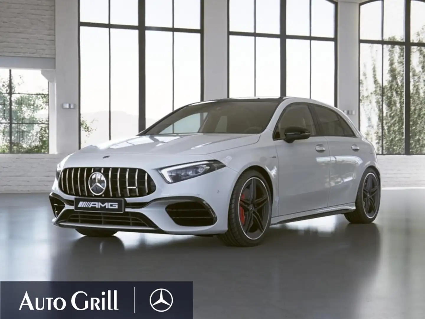 Mercedes-Benz A 45 AMG S 4M Night Multibeam Panoda Burm Distr Weiß - 1