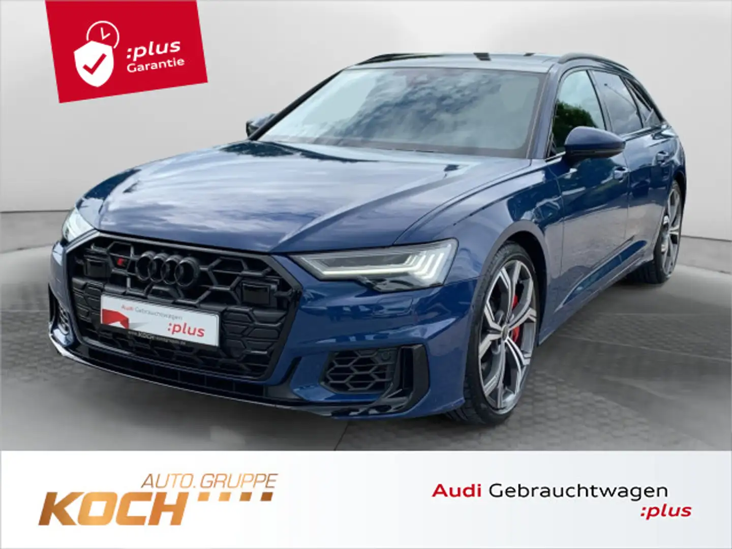Audi S6 55 TDI q. Tiptr., HD Matrix, AHK, Pano, Bleu - 1