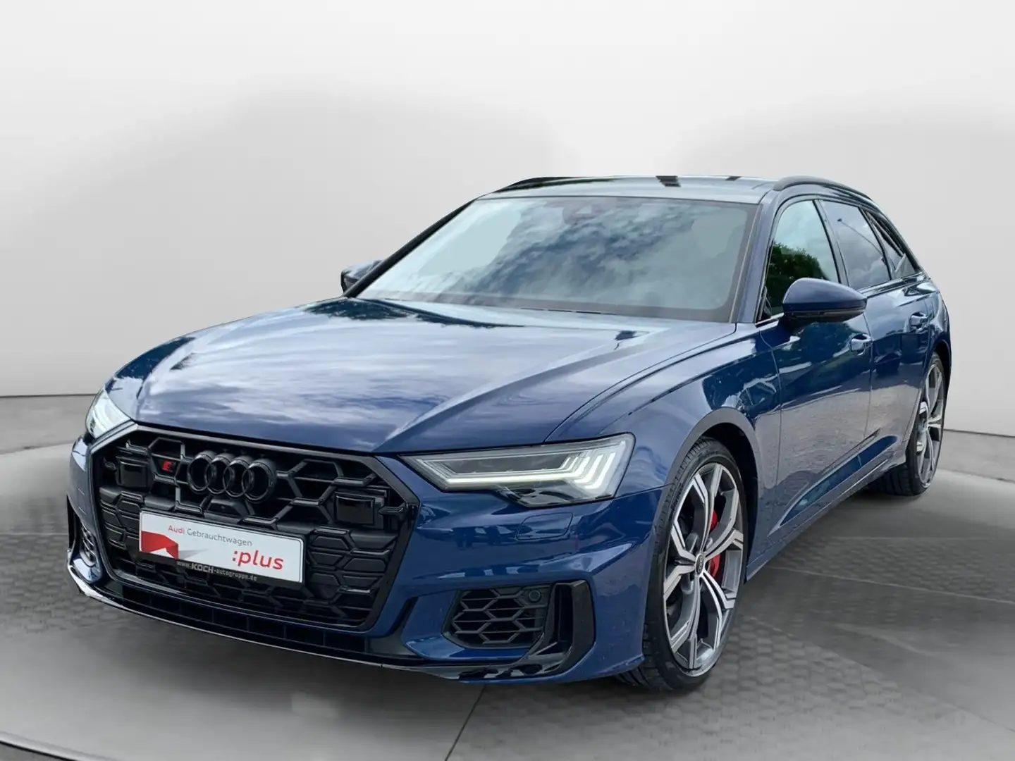 Audi S6 55 TDI q. Tiptr., HD Matrix, AHK, Pano, Bleu - 2