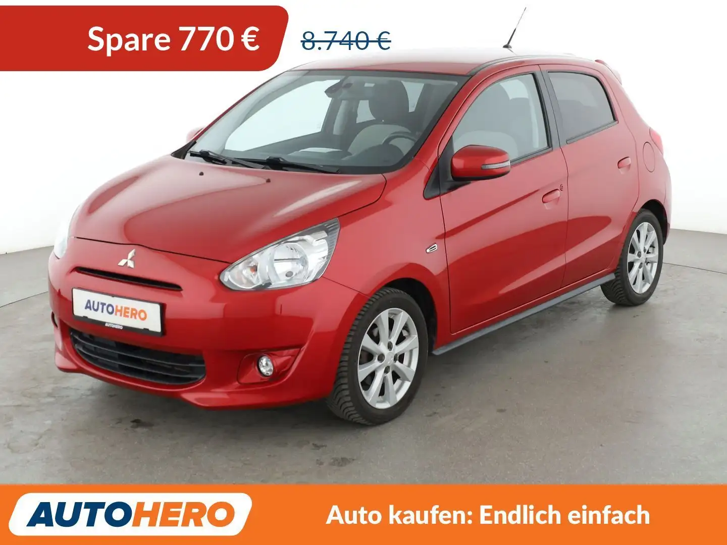 Mitsubishi Space Star 1.2 Top*TEMPO*SHZ*KLIMA*GARANTIE* Rot - 1