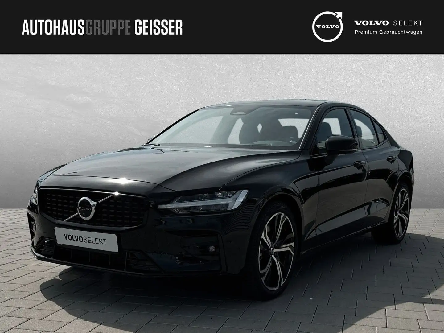 Volvo S60 B5 AWD Mild-Hybrid Ultimate Dark ACC BLIS SD Schwarz - 1