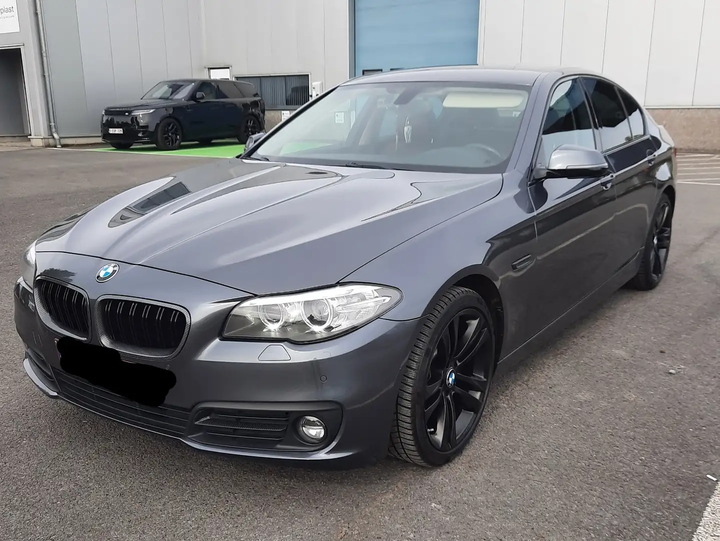 BMW 518 518d Aut. Luxury Line Gris - 1