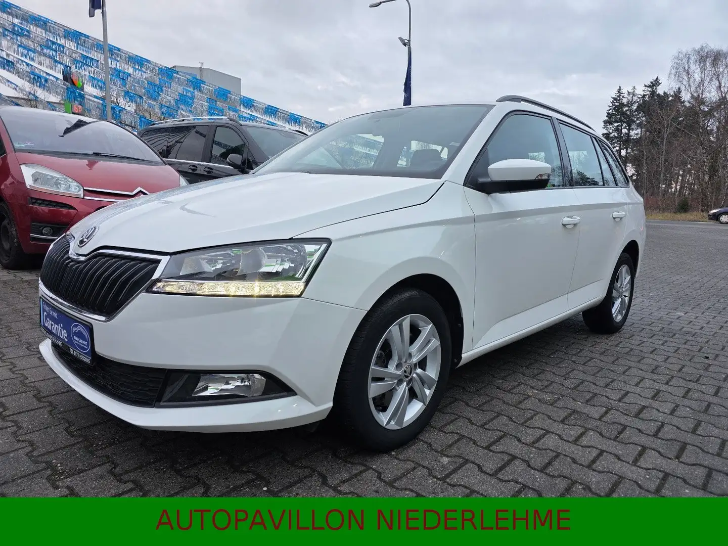 Skoda Fabia 1.0 TSI Combi*Klima*LED*PDC*Bluetooth* Wit - 2