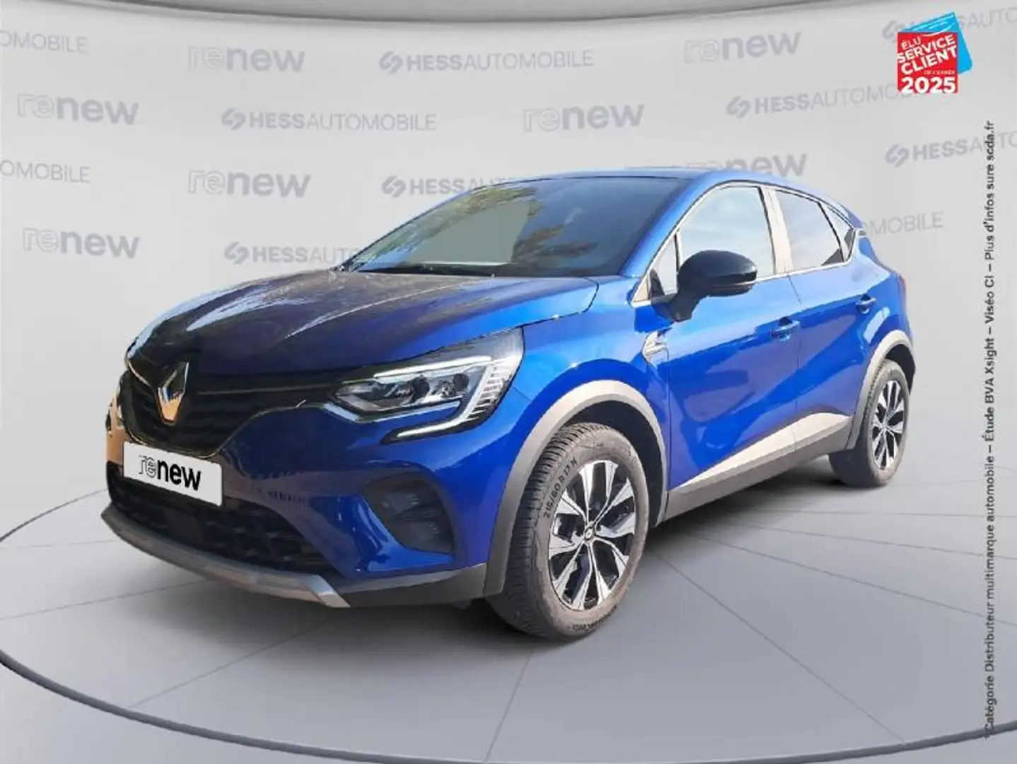 Renault Captur 1.0 Eco-G 100ch Evolution Bleu - 1