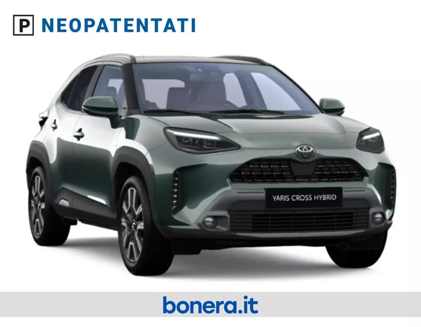 Toyota Yaris Cross 1.5h Lounge fwd 130cv e-cvt Verde - 2