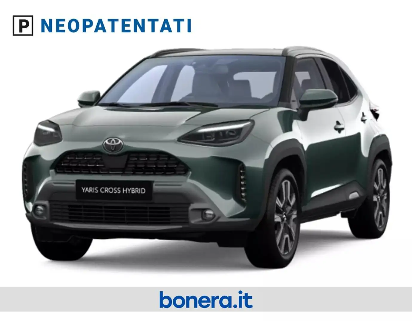 Toyota Yaris Cross 1.5h Lounge fwd 130cv e-cvt Verde - 1