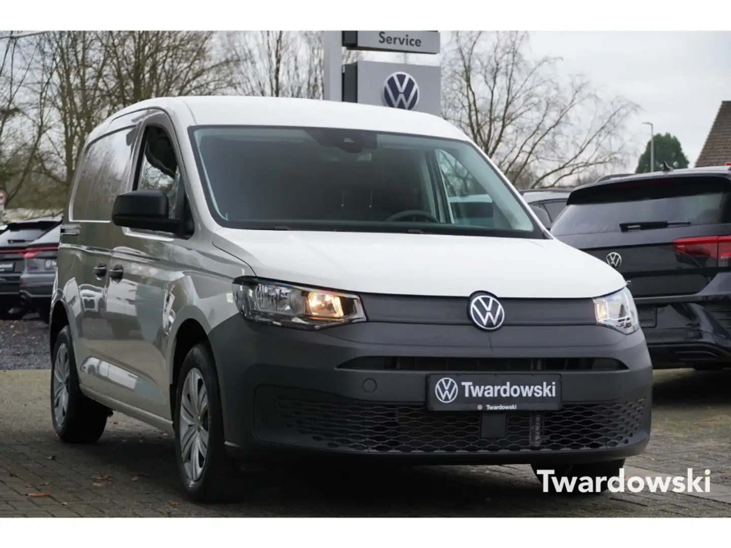 Volkswagen Caddy Cargo EcoProfi Klima Tempomat CarPlay Weiß - 1