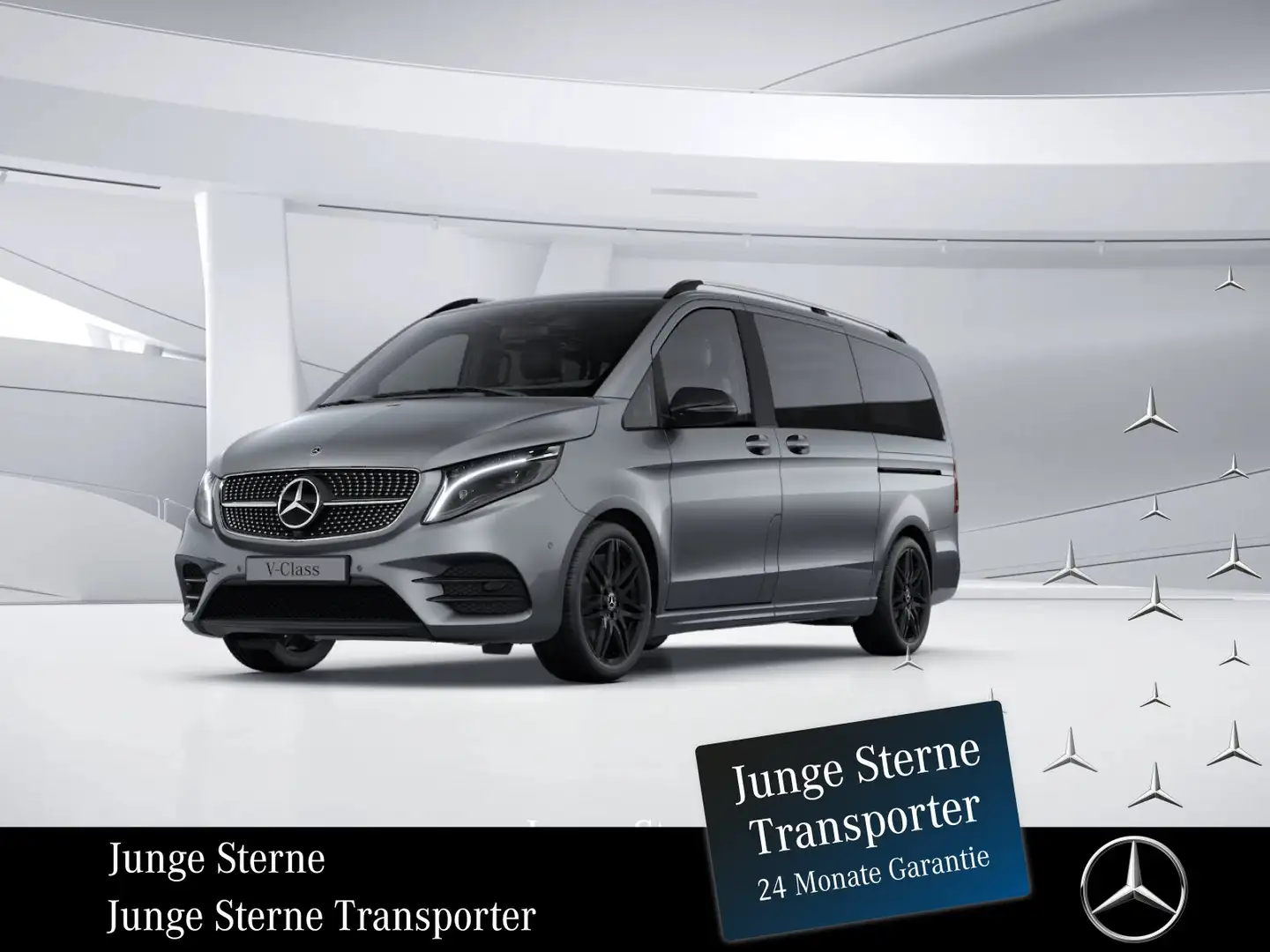 Mercedes-Benz V 300 V 300 d 4M Lang EXCLUSIVE*EDITION*AMG*7SITZ*AHK* Grau - 1