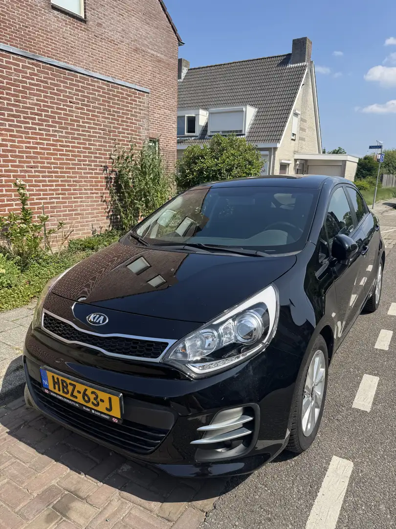 Kia Rio 1.2 CVVT DynamicL. Zwart - 2