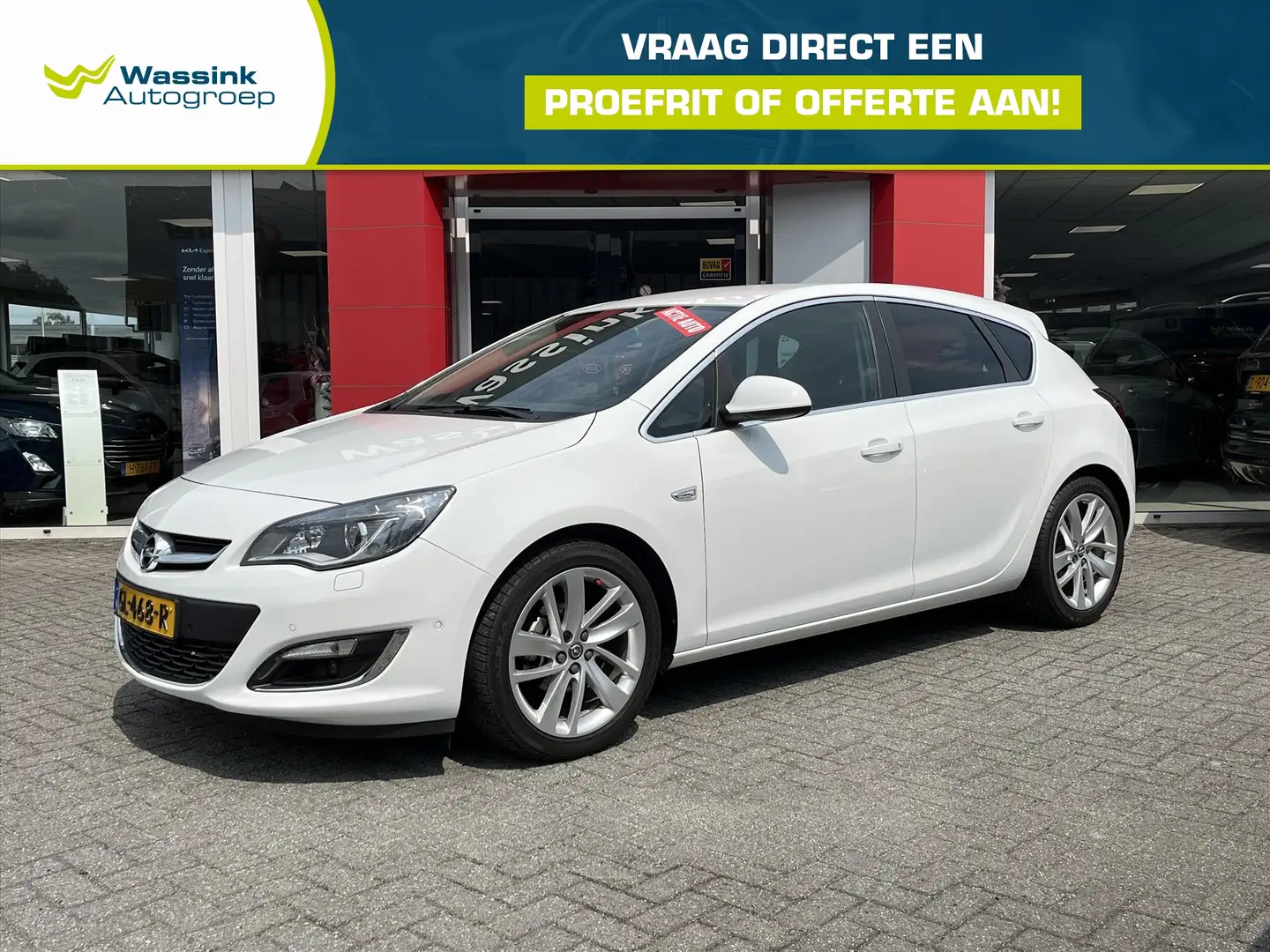 Opel Astra 1.4 Turbo 140pk Automaat. Cosmo uitvoering | Dodeh Blanc - 1
