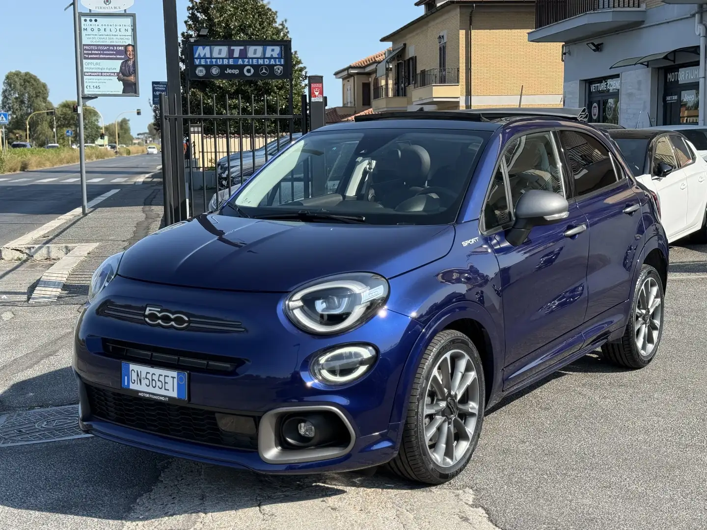 Fiat 500X Dolcevita 1.5 130cv hybrid Sport dct TETTO in TELA Bleu - 1
