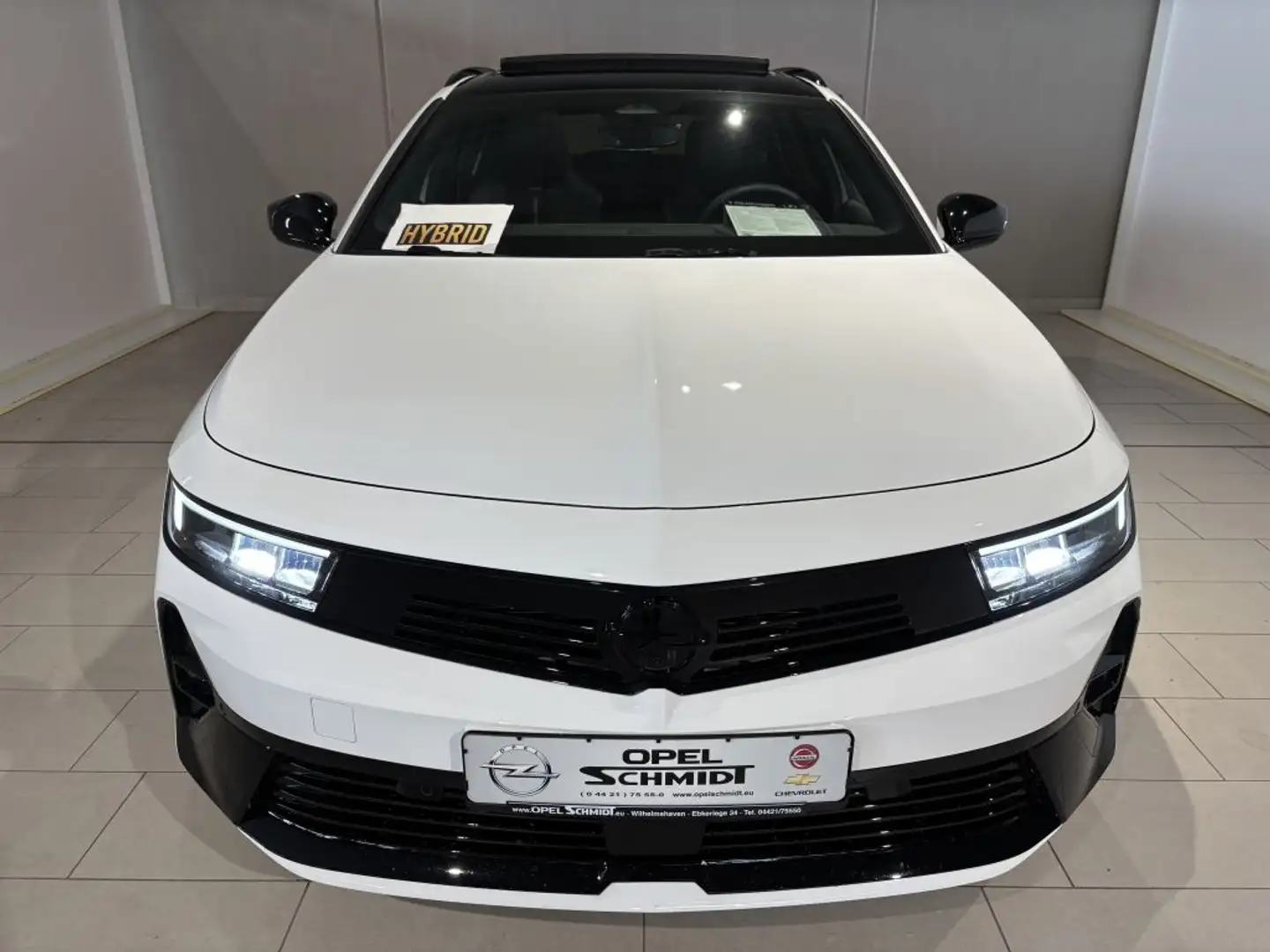 Opel Astra Sports Tourer Plug-In-Hybrid GSe Weiß - 2