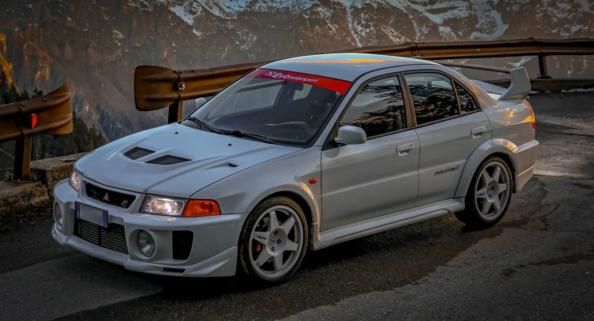 Mitsubishi Carisma Lancer evolution 5 gsr Blanco - 1