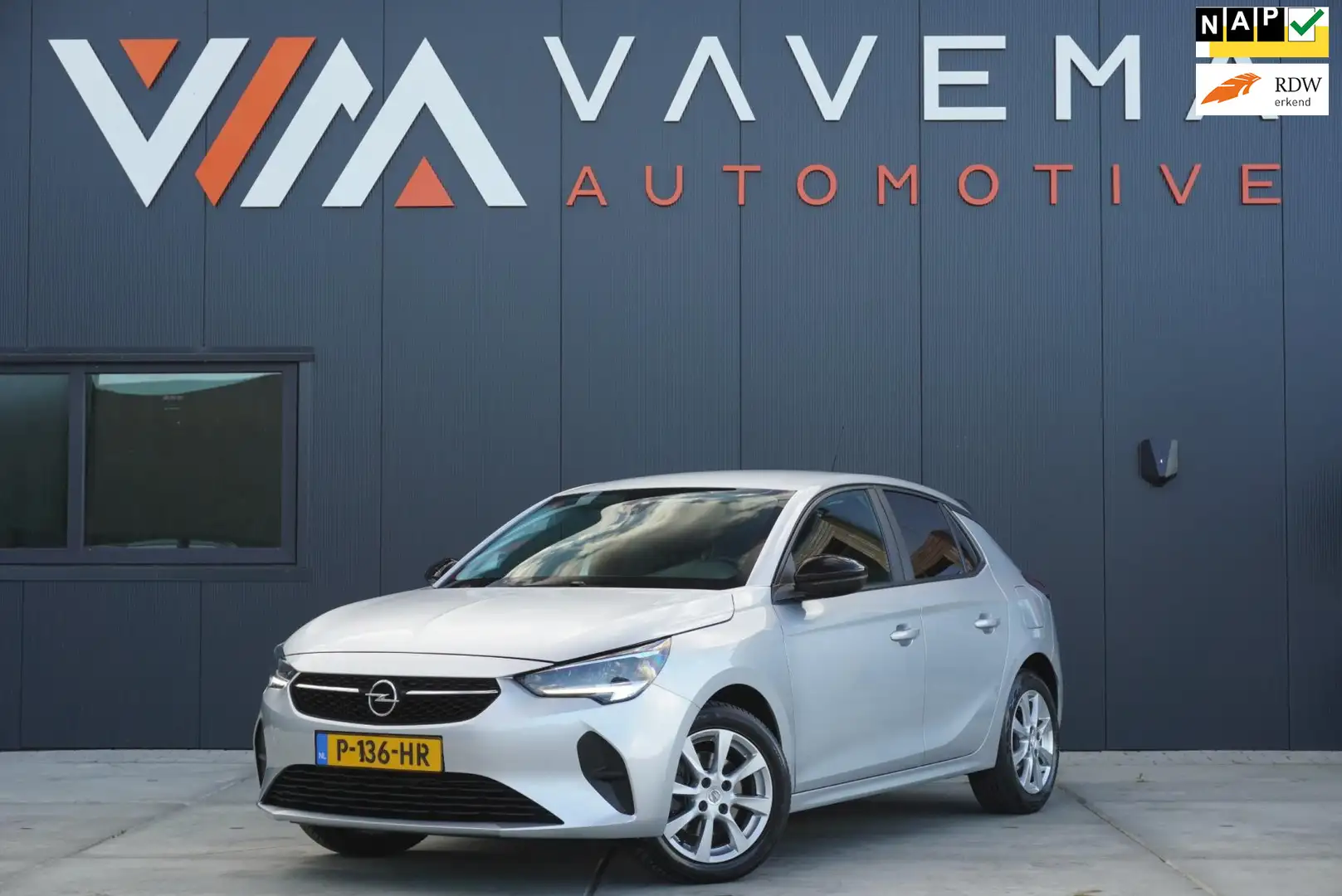 Opel Corsa 1.2 Edition 2022 Automaat Navigatie Carplay 5 Deur Gris - 1