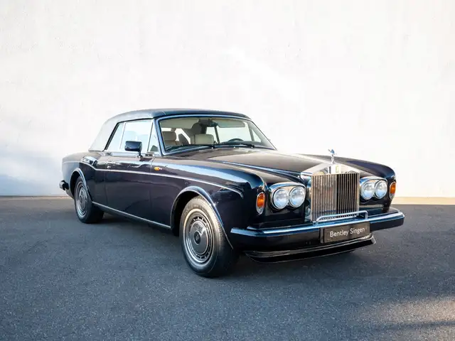 Rolls-Royce Corniche III *Midnight-Blue, Cocktail Bar*
