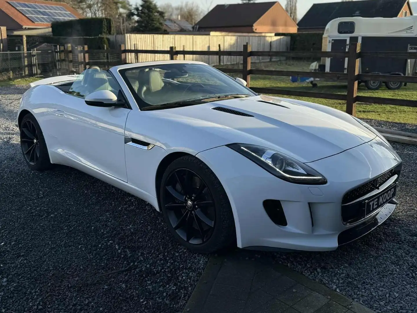Jaguar F-Type F-Type Cabriolet AWD Aut. S Blanc - 2