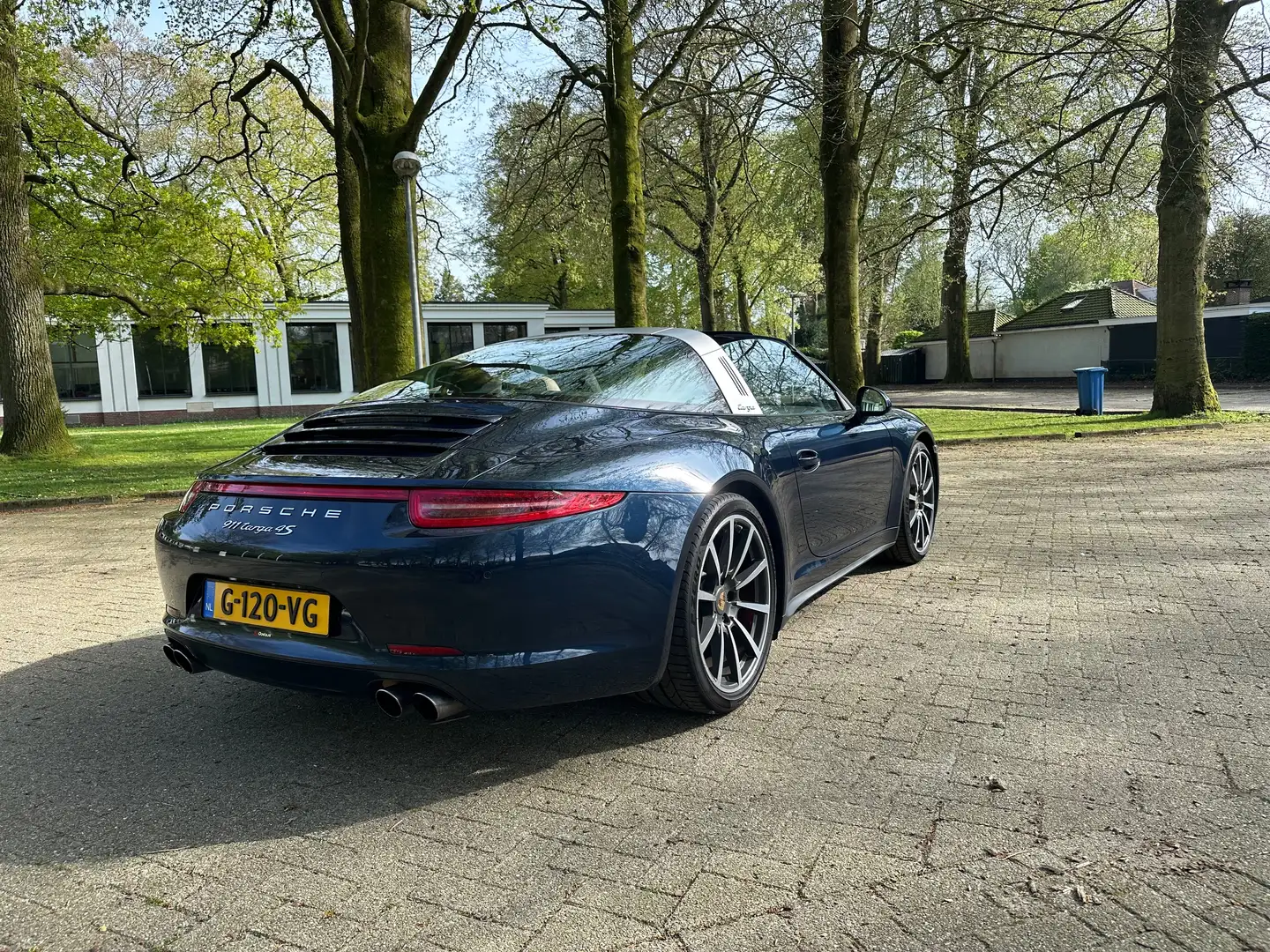 Porsche 911 Targa 4S Blauw - 2