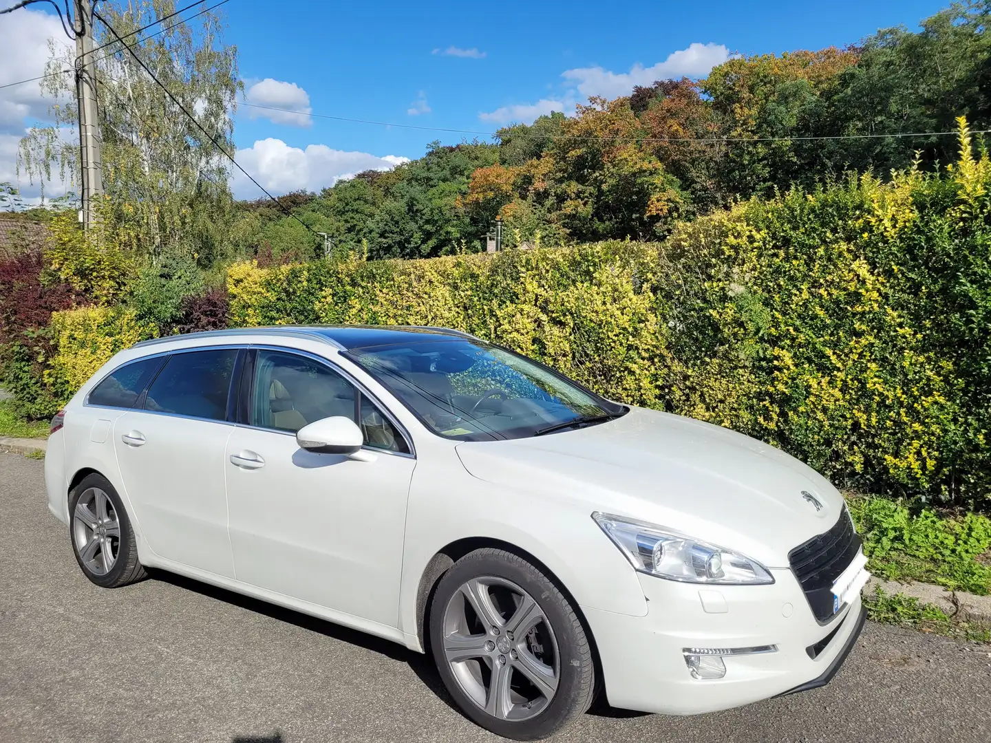 Peugeot 508 508 SW 2.2 HDi 204ch FAP BVA6 GT A Blanc - 1