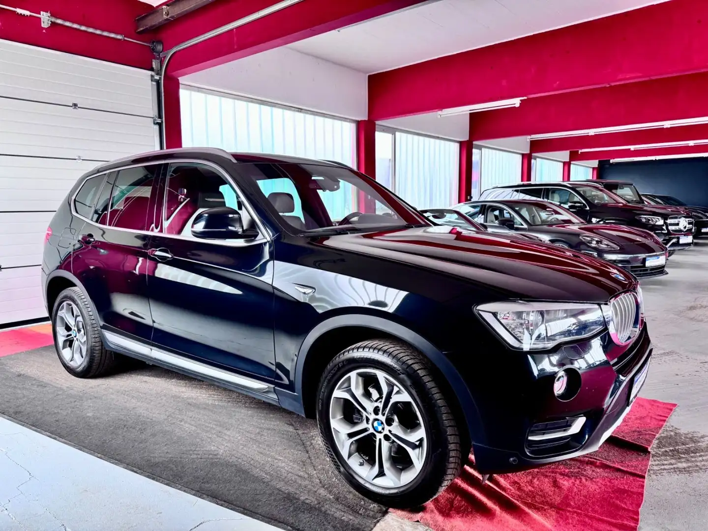 BMW X3 xDrive 30d X Line Keyles Leder Sportautom LCI Schwarz - 2