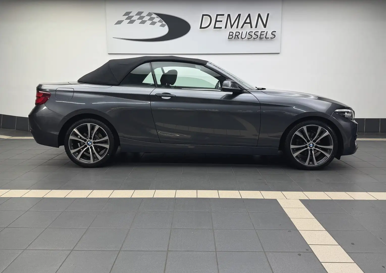 BMW 218 Cabrio iA Auto - Pack Sport - Full Grigio - 2