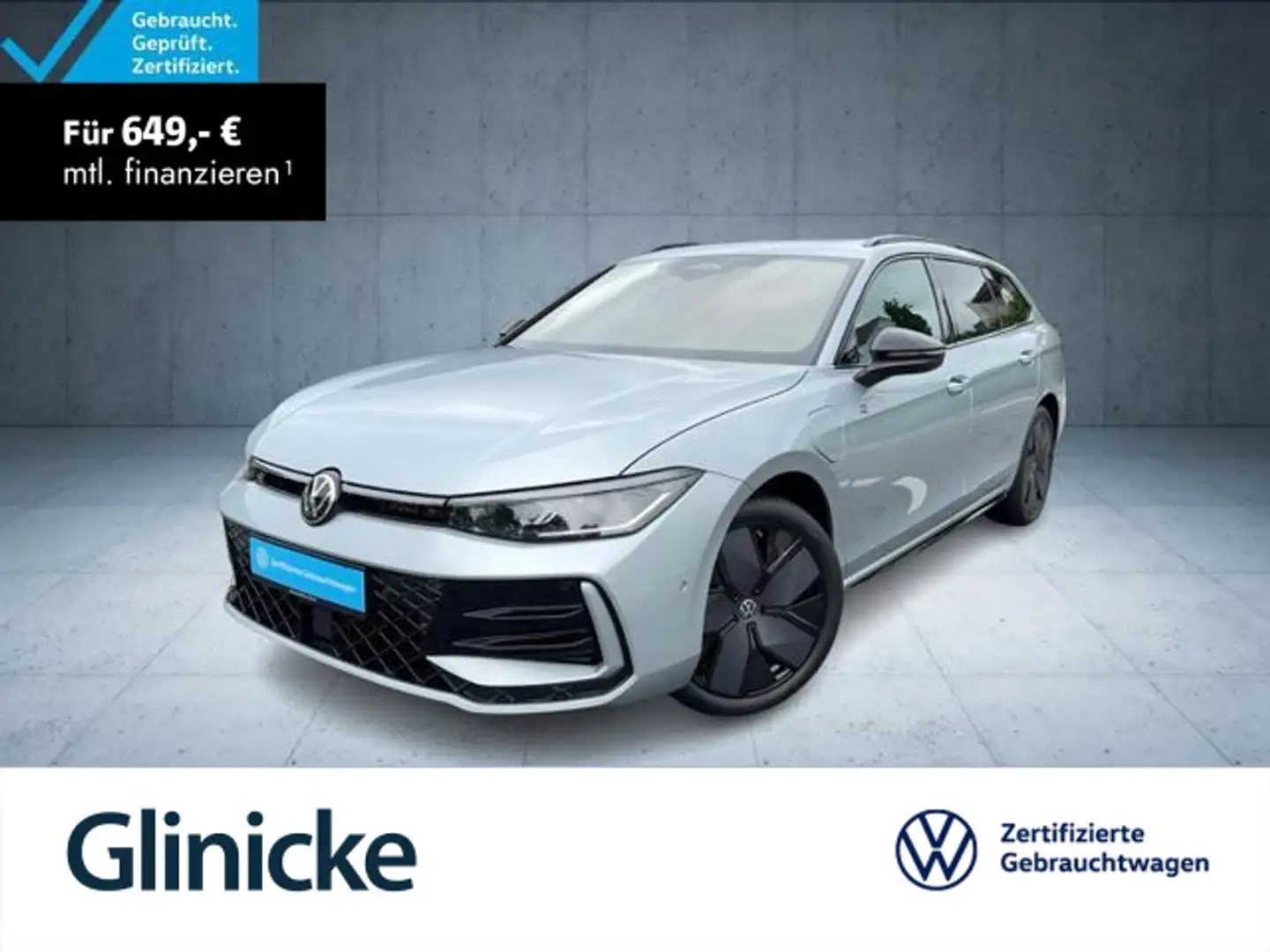 Volkswagen Passat Variant R-Line eHybrid AHK/Pano/360/HuK/1 Silber - 1