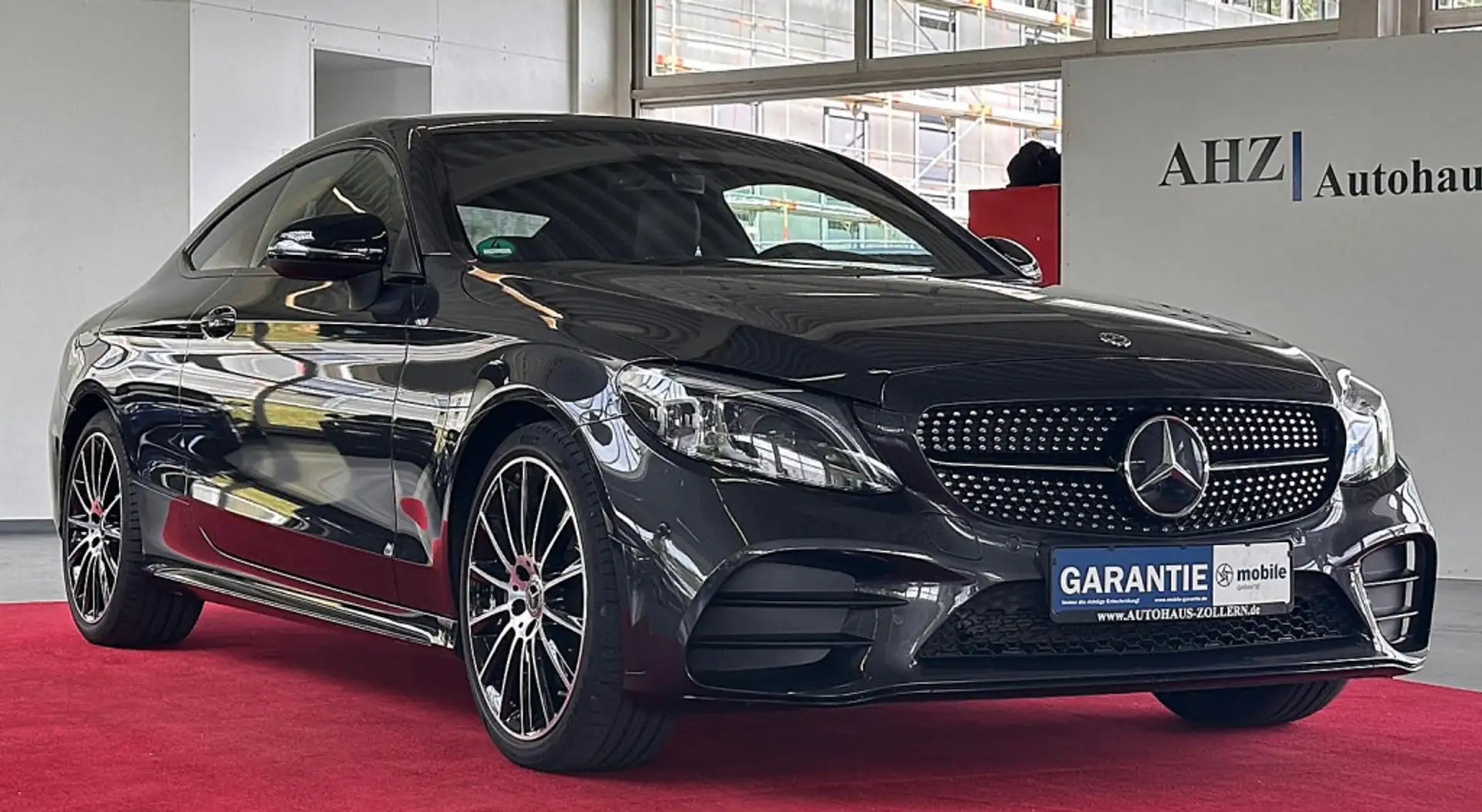 Mercedes-Benz C 300 AMG Night Paket Lane Panno RFK SHZ Gris - 1
