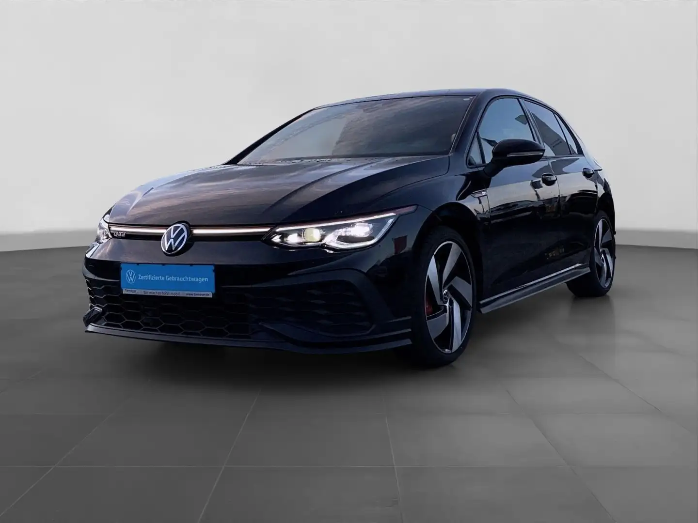 Volkswagen Golf GTI CLUBSPORT IQ.LIGHT KAMERA NAVI ACC LM18 Schwarz - 2