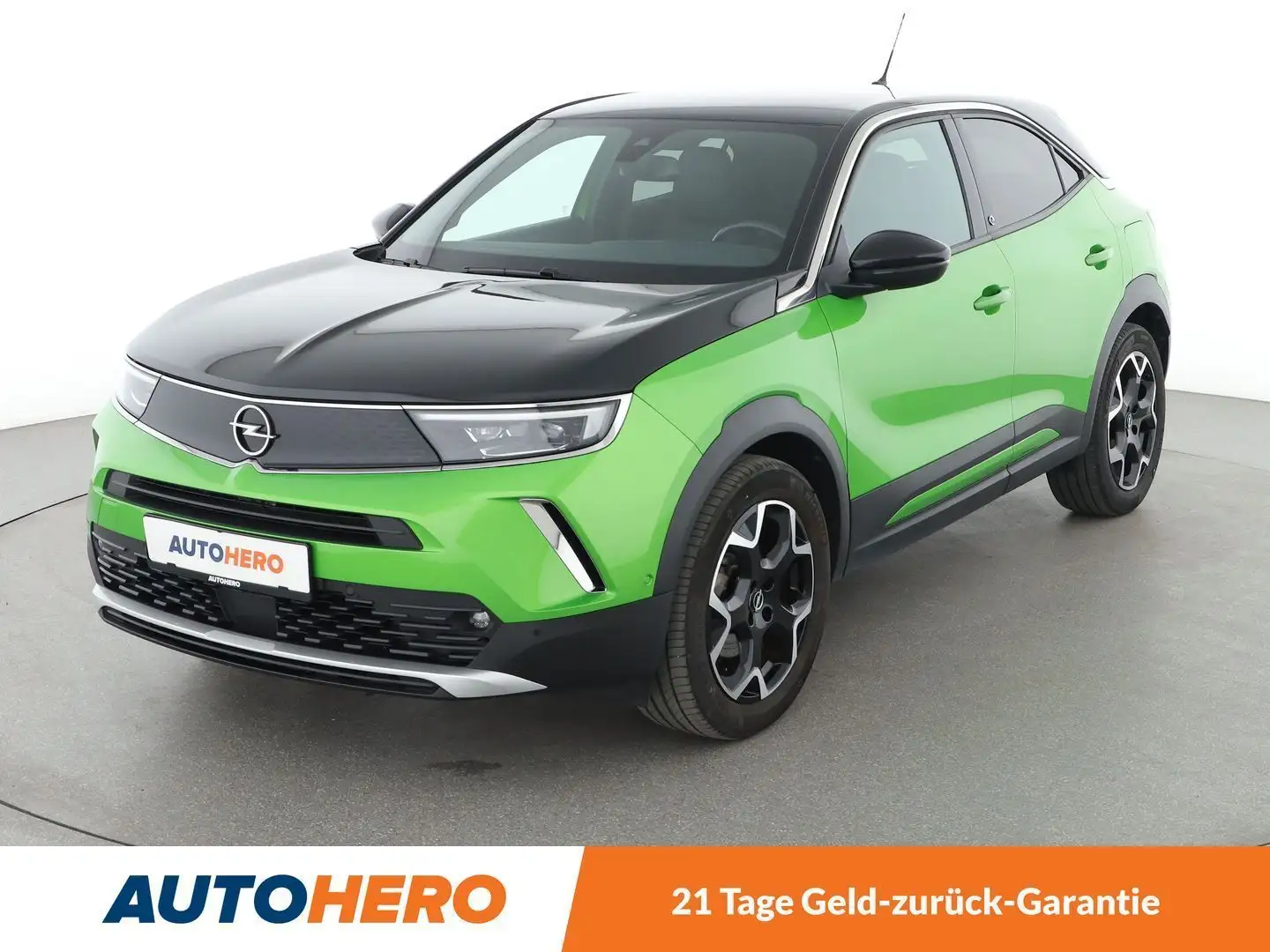 Opel Mokka X electric drive 100 kW Ultimate Aut.*LED*NAVI*ACC* Green - 1