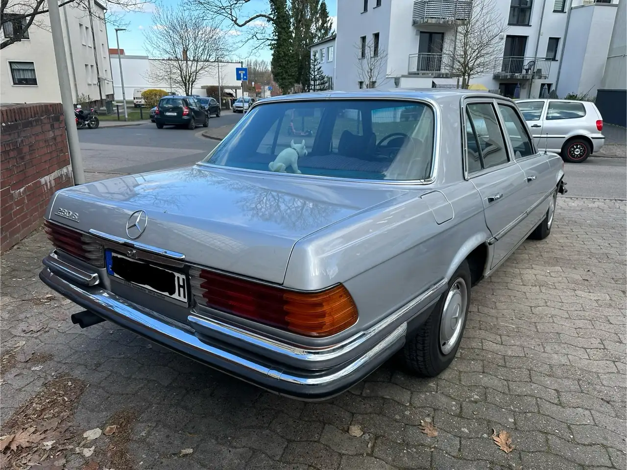 Mercedes-Benz S 280 W116 mit doppelter Chromstoßstange, foto 2