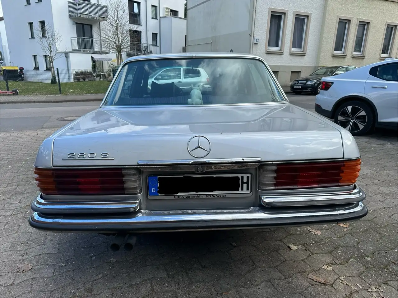 Mercedes-Benz S 280 W116 mit doppelter Chromstoßstange, foto 4