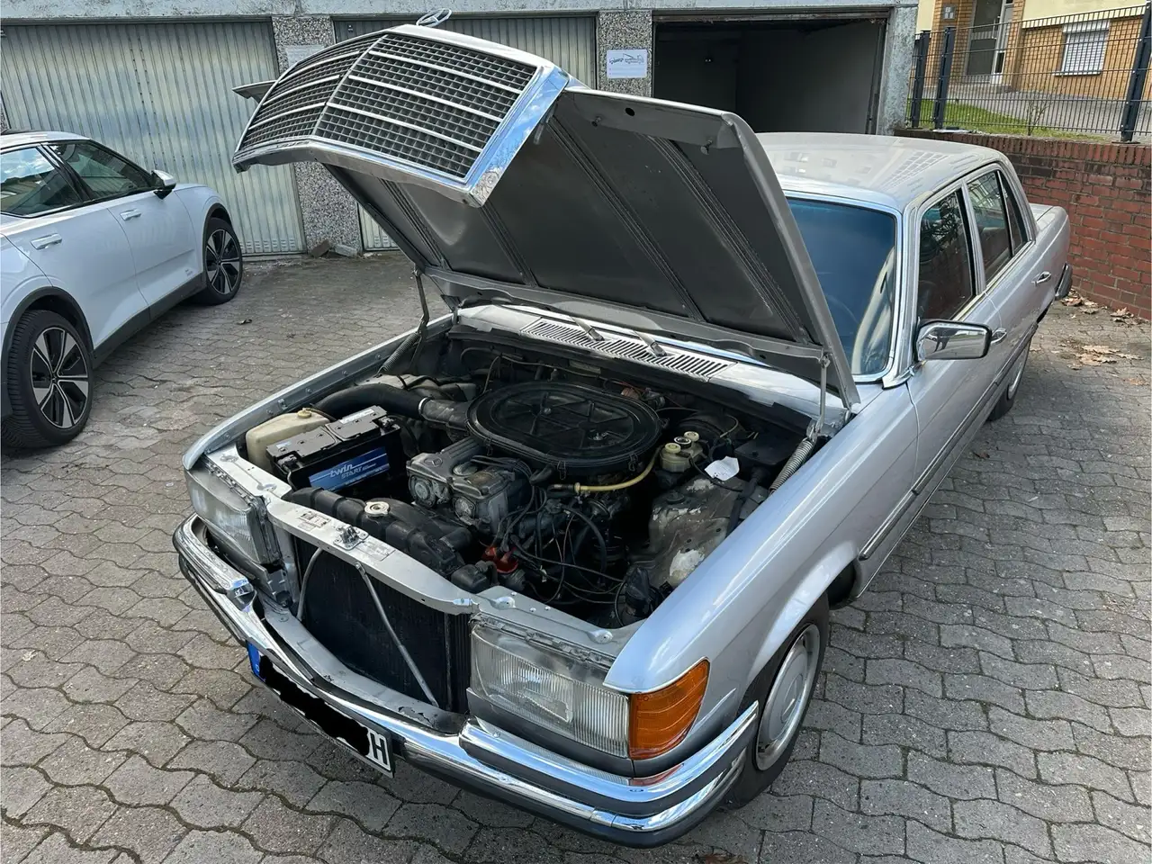 Mercedes-Benz S 280 W116 mit doppelter Chromstoßstange, foto 10
