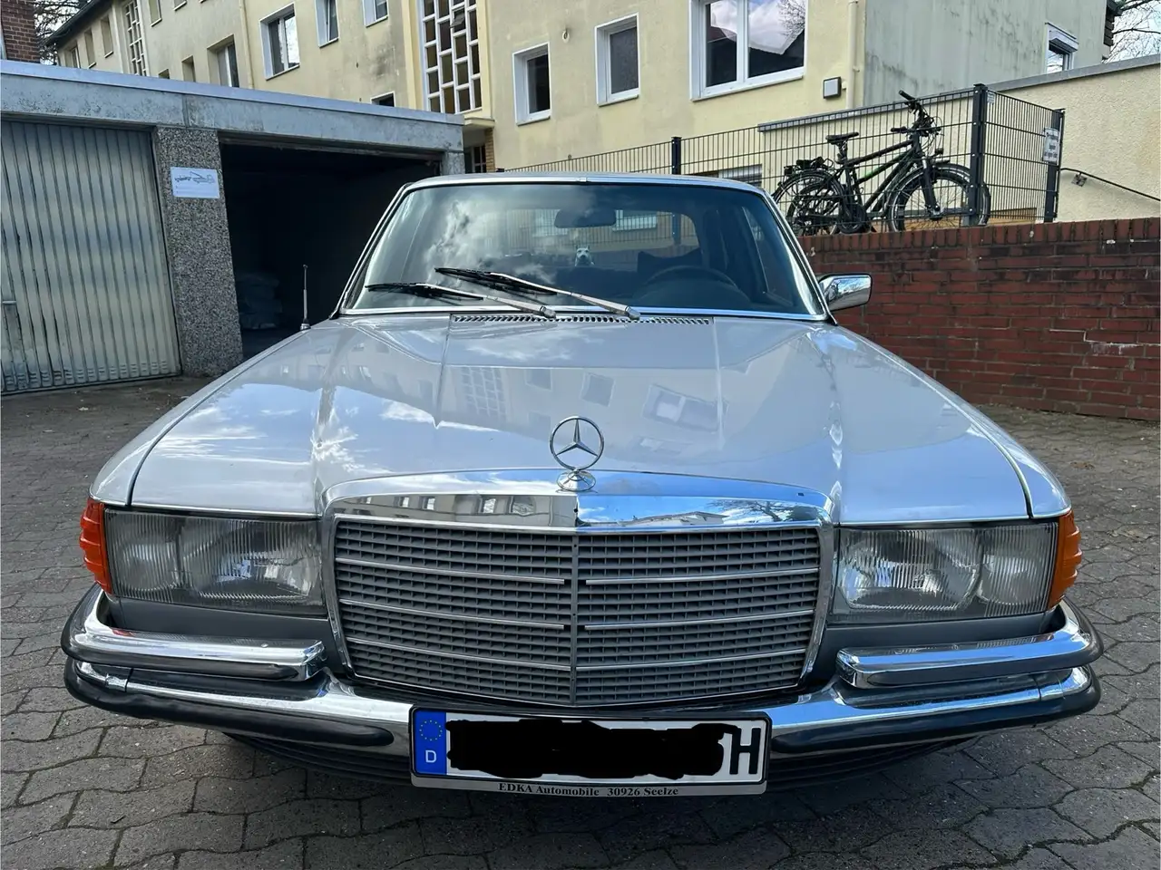 Mercedes-Benz S 280 W116 mit doppelter Chromstoßstange, foto 3