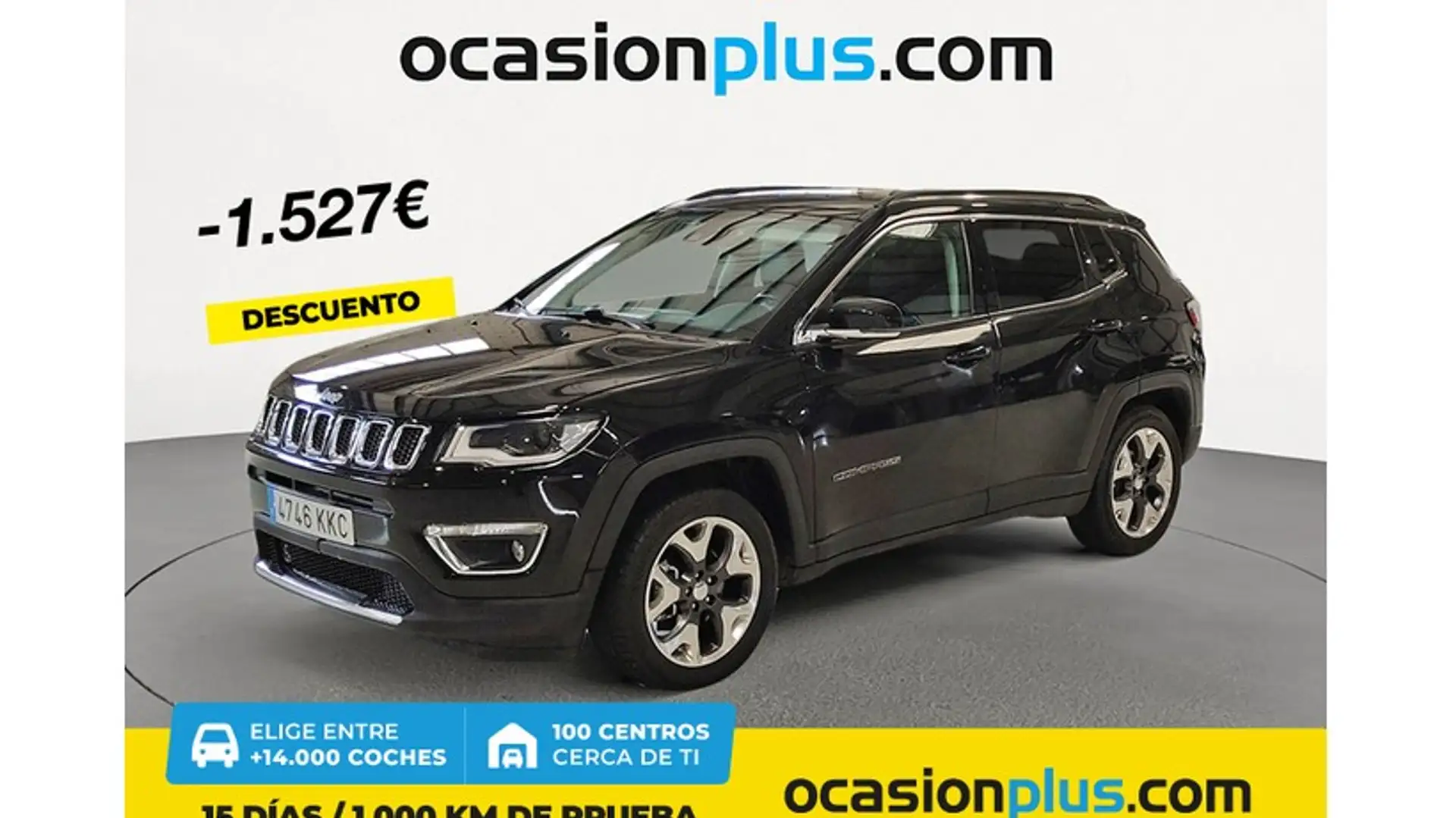 Jeep Compass 1.4 Multiair Limited 4x2 103kW Noir - 1