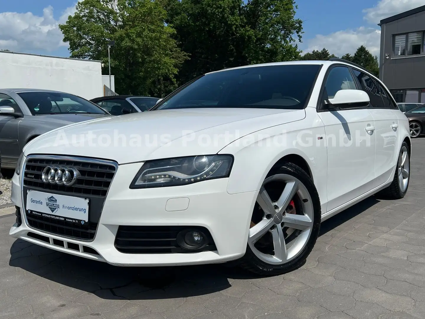 Audi A4 Avant 2.0 quattro S-line Neue Kette/S-Heft Weiß - 2