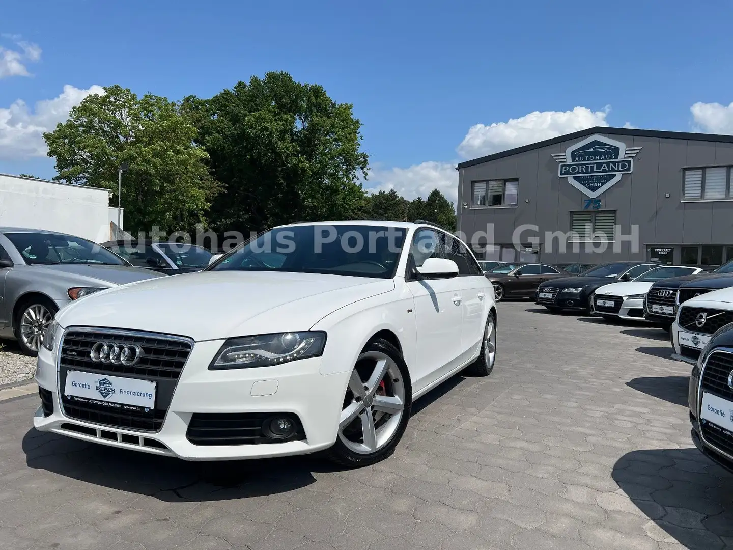 Audi A4 Avant 2.0 quattro S-line Neue Kette/S-Heft Weiß - 1