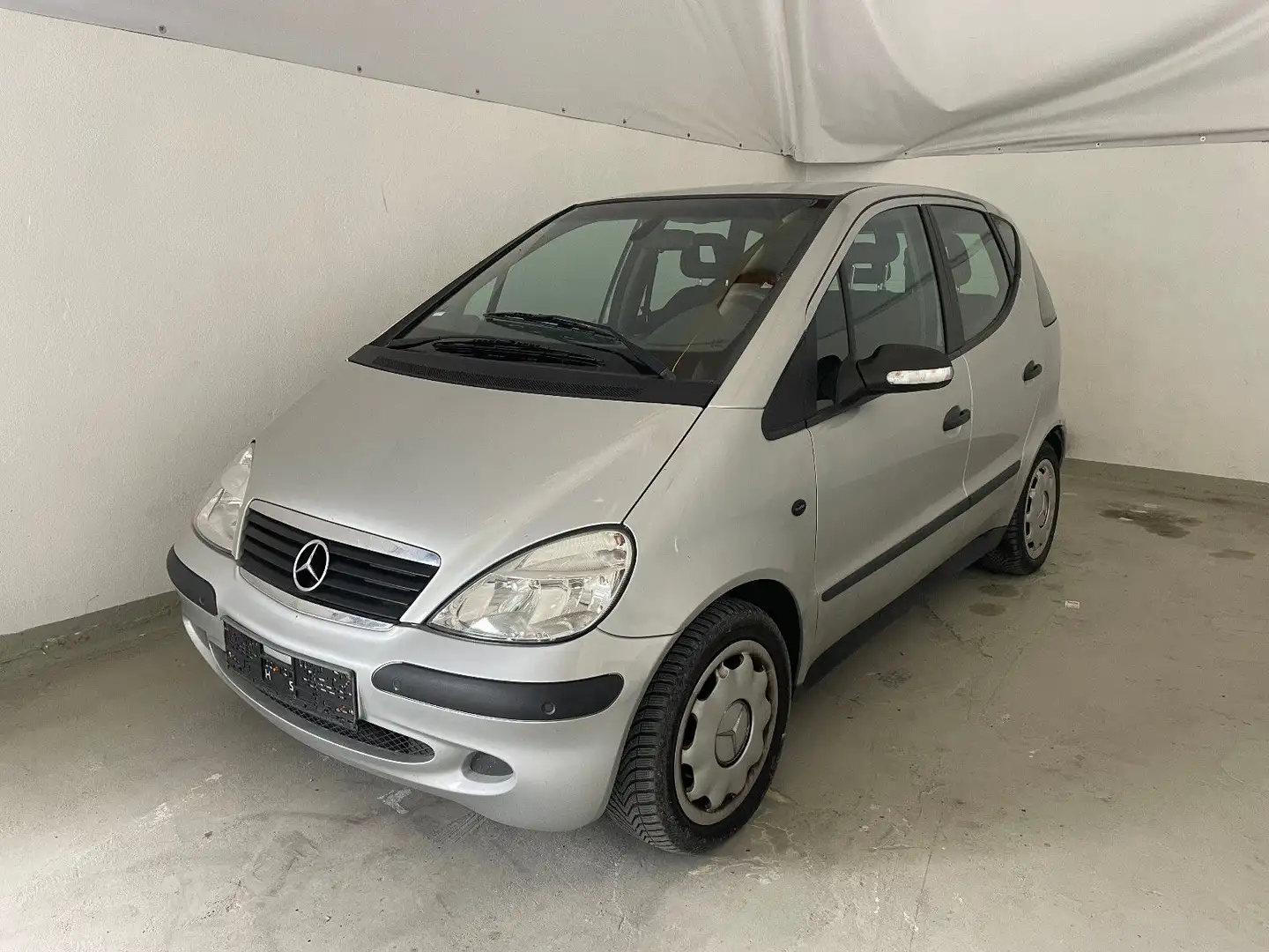 Mercedes-Benz A 140 Automatik, AHK, APS, Klima Zilver - 1