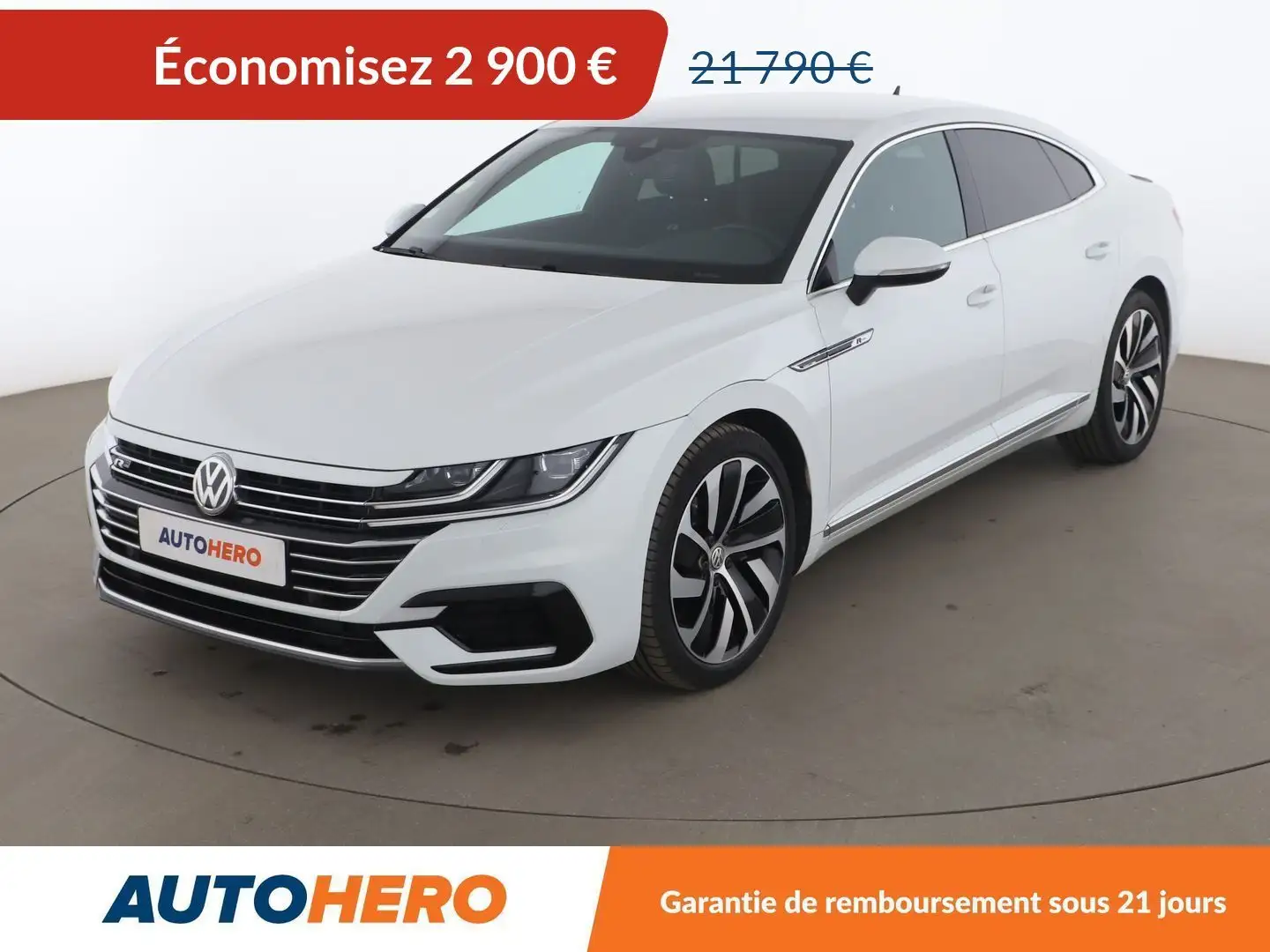 Volkswagen Arteon 2.0 TDI R-Line DSG7 Blanc - 1