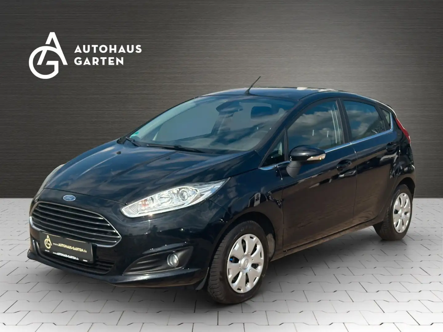 Ford Fiesta 1.0EcoBoost Titanium 2.Hand Klima Schwarz - 1