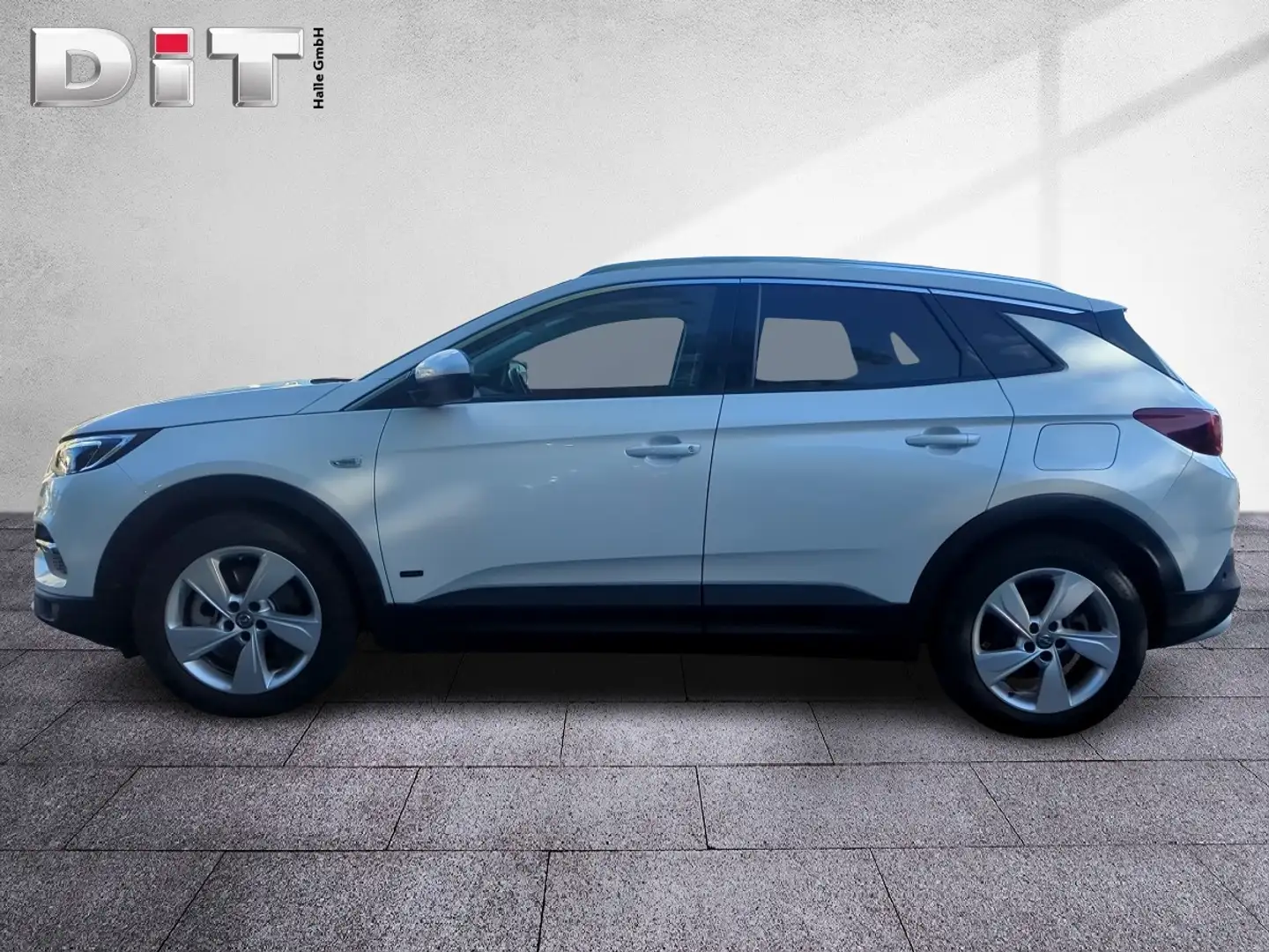 Opel Grandland 1.6 HYBRID4 Elegance Klima Sitzhz Temp. Blanc - 2