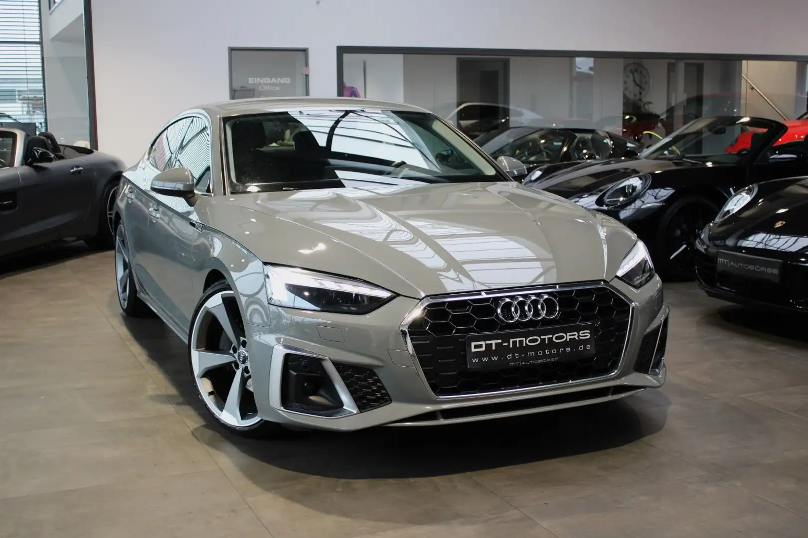 Audi A5 A5 SPB 40 TDI S tronic S- LINE 190CV MATRIX CERCH Grigio - 2