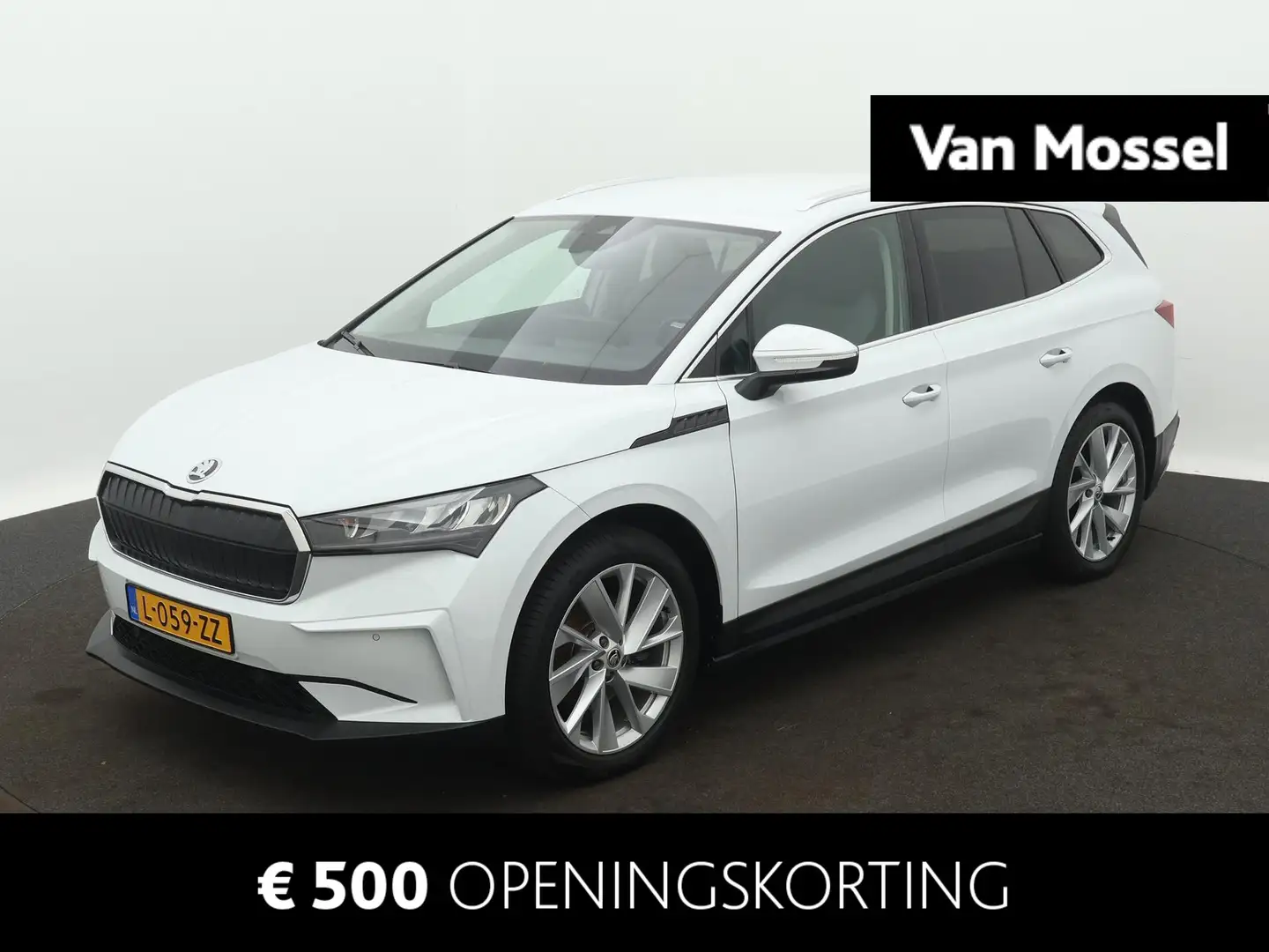Skoda Enyaq iV 60 132 kW 180 PK | Navigatie | Achteruitrijcame Wit - 1