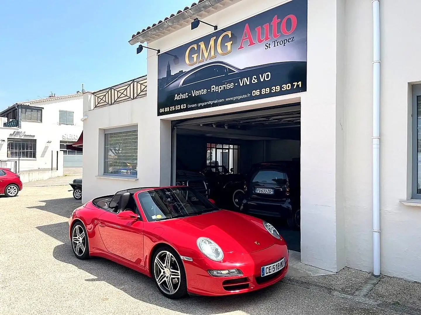 Porsche 911 997 CARRERA 4S CABRIOLET Rouge - 1