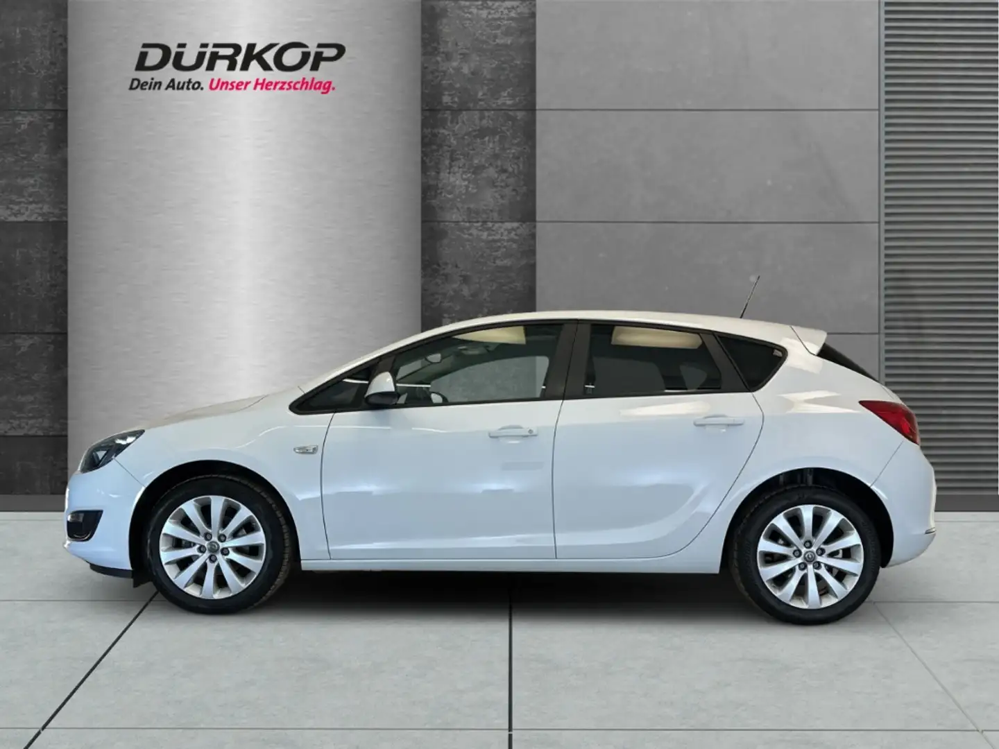 Opel Astra 1.6 Style Klimaautomatik Sitzheizung LM-Felgen Weiß - 2